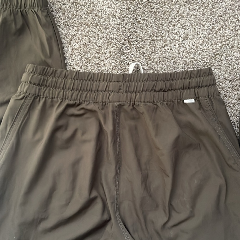 Vuori Olive Green Track Pants with Drawstring - Picture 6 of 6
